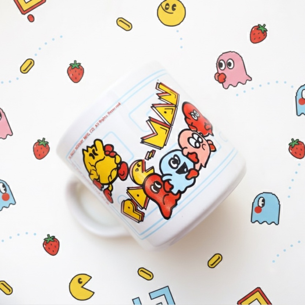 Rare Retro 1980 Pac-Man Ceramic Mug by Grindley England | Mint Condition!